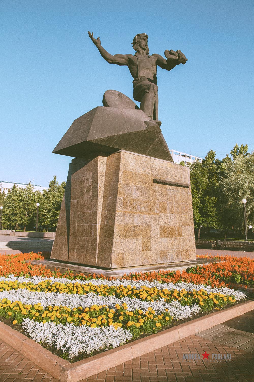 Monumento ai tankisti - Čeljabinsk - Russia
