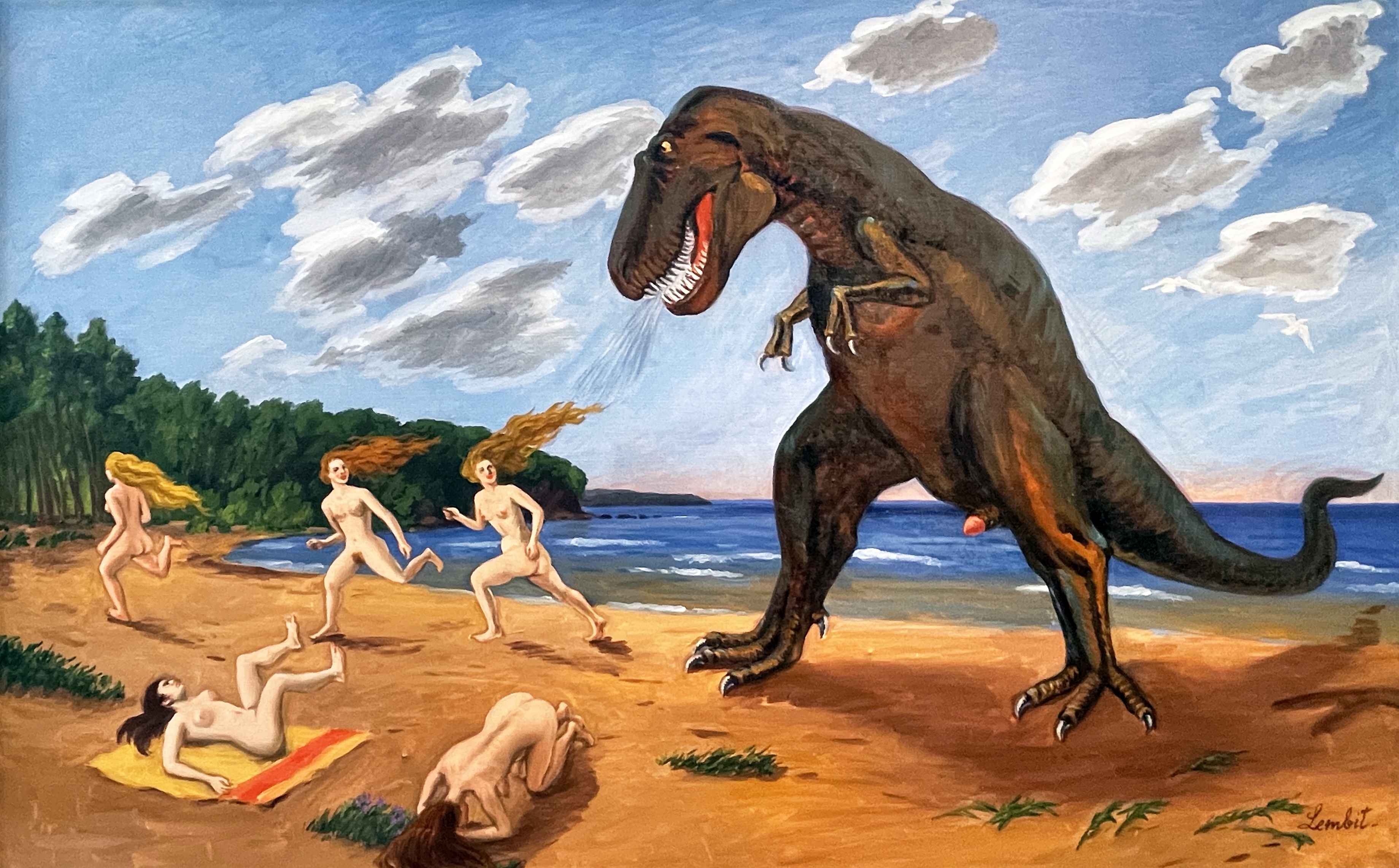 Lembit Sarapuu: Tyrannosaurus, 1985